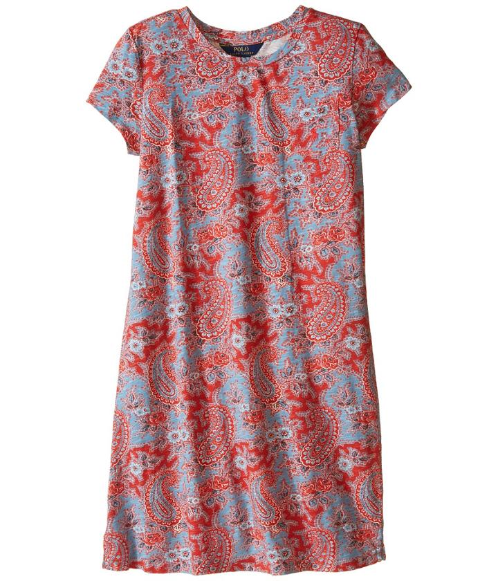 Polo Ralph Lauren Kids - Jersey Paisley Dress