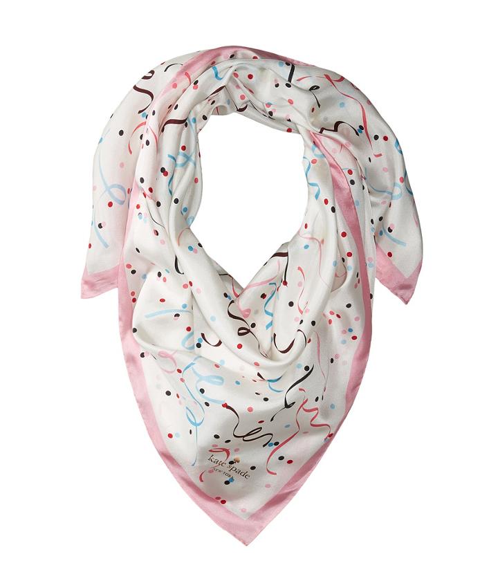 Kate Spade New York - Confetti Silk Square Scarf
