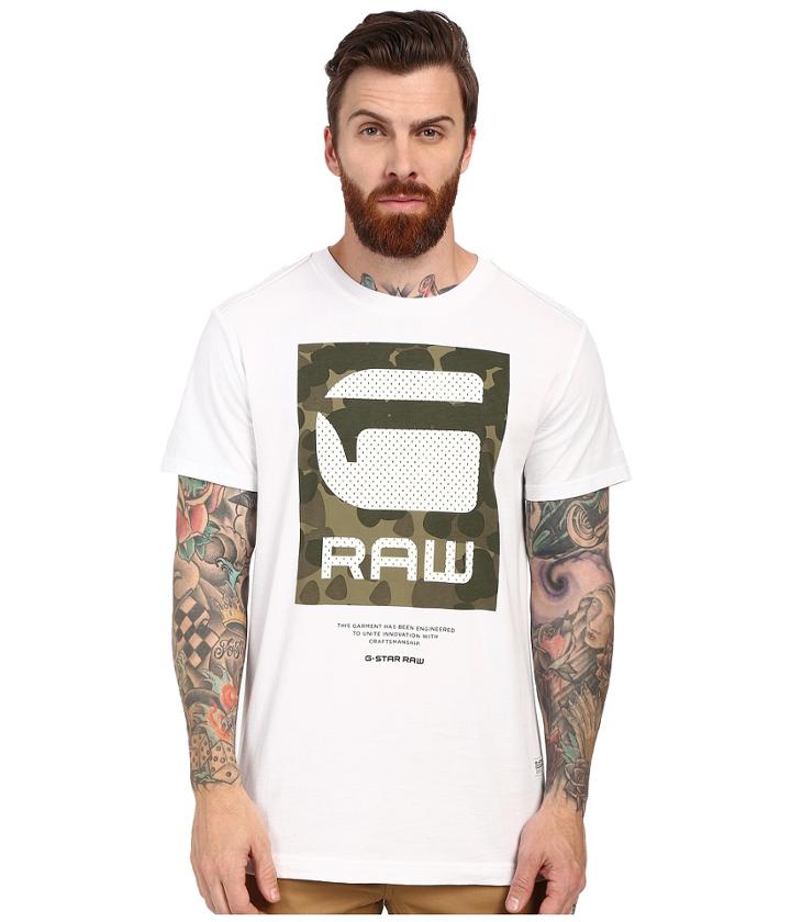 G-star - Beamrac Short Sleeve Tee In Compact Jersey