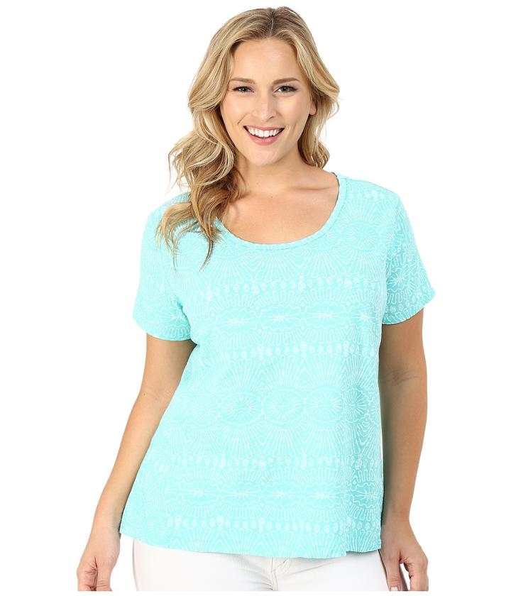 Fresh Produce - Plus Size Tribal Luna Top