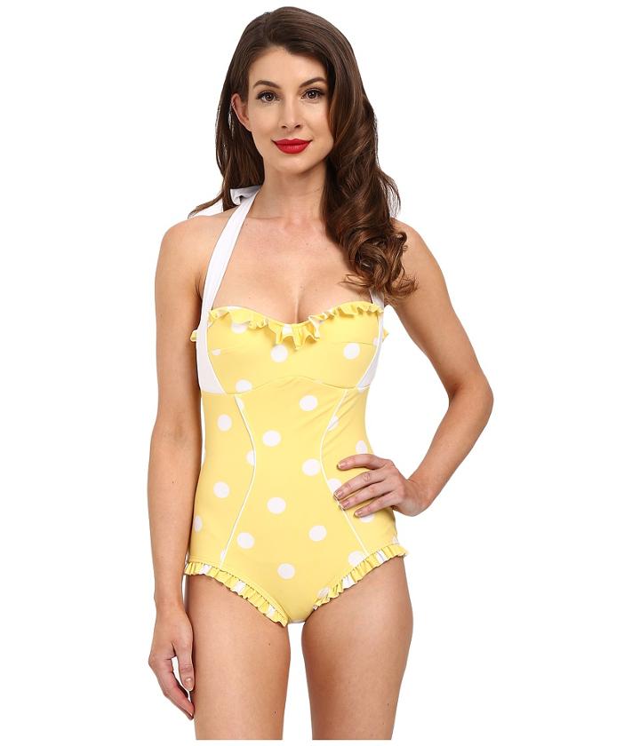 Unique Vintage - Rosalinda One-piece Swimsuit