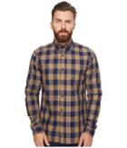 Scotch &amp; Soda - Long Sleeve Shirt In Brushed Cotton Quality W/ Special Chest Pocket