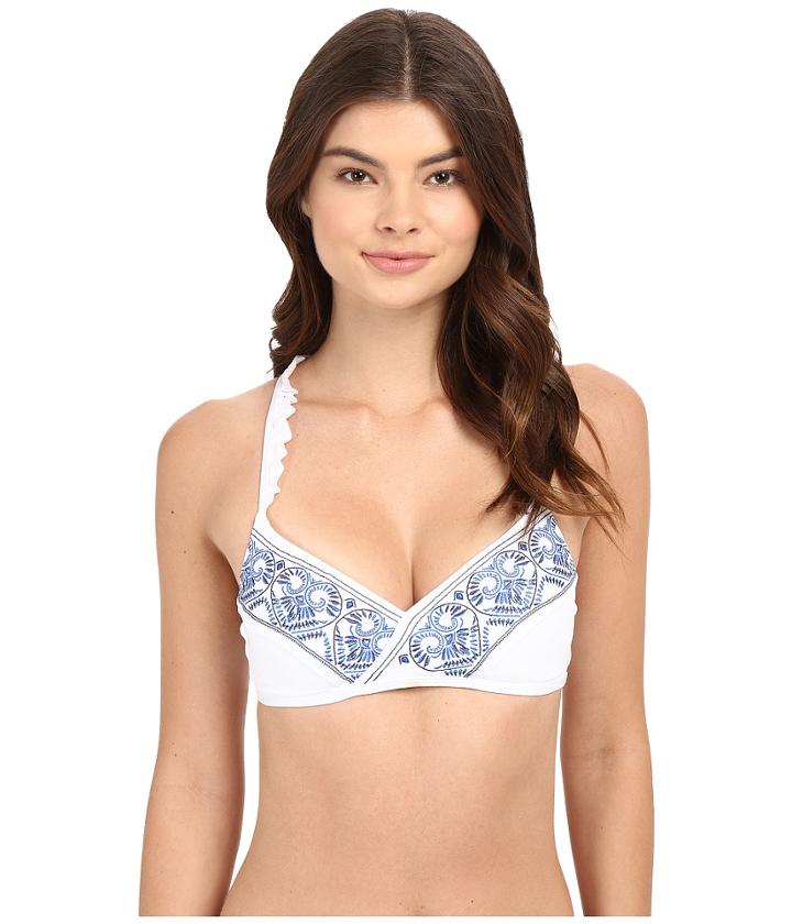 Roxy - Sandy Tile Frill Triangle Bra