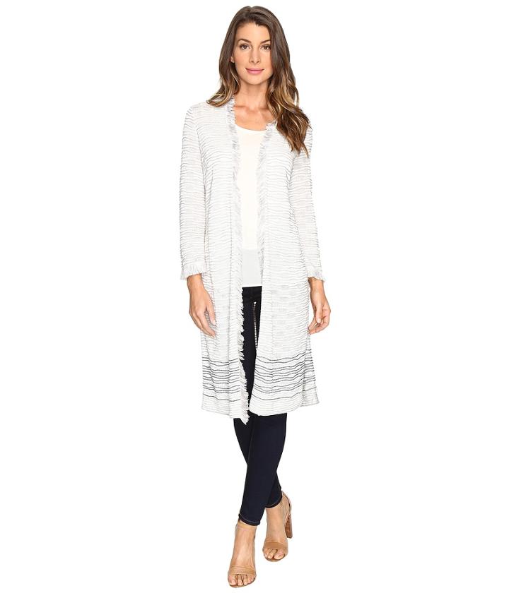 Nic+zoe - Stiped Duster Cardy