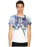 Just Cavalli - Tropical Ikat Print Short Sleeve Crew Neck Tee