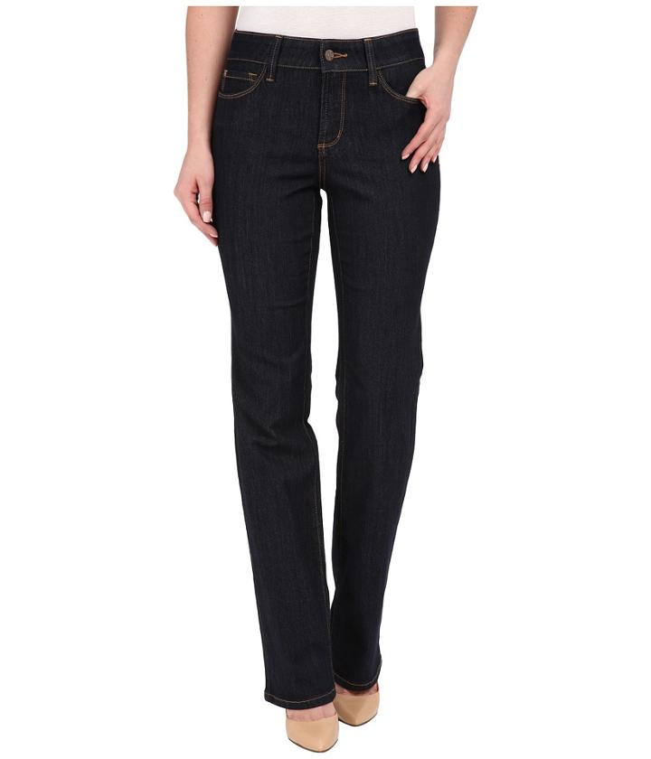 Nydj - Marilyn Straight Jeans In Dark Enzyme