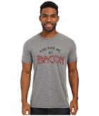 The Original Retro Brand - Tri-blend Short Sleeve You Had Me At Bacon Tee