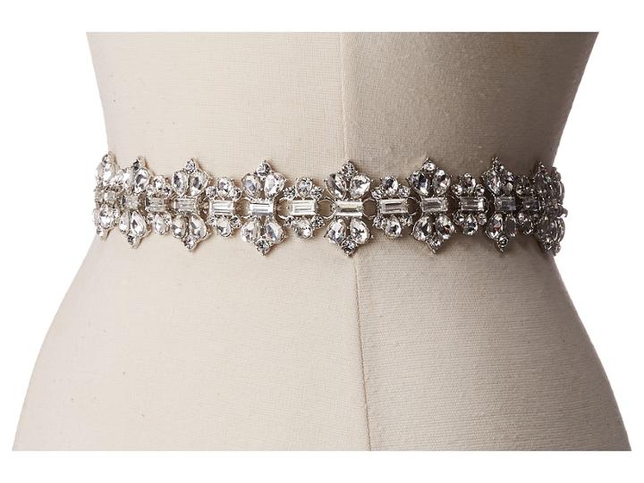 Kate Spade New York - 3/4 Stone Bridal Belt With Grosgrain Ties