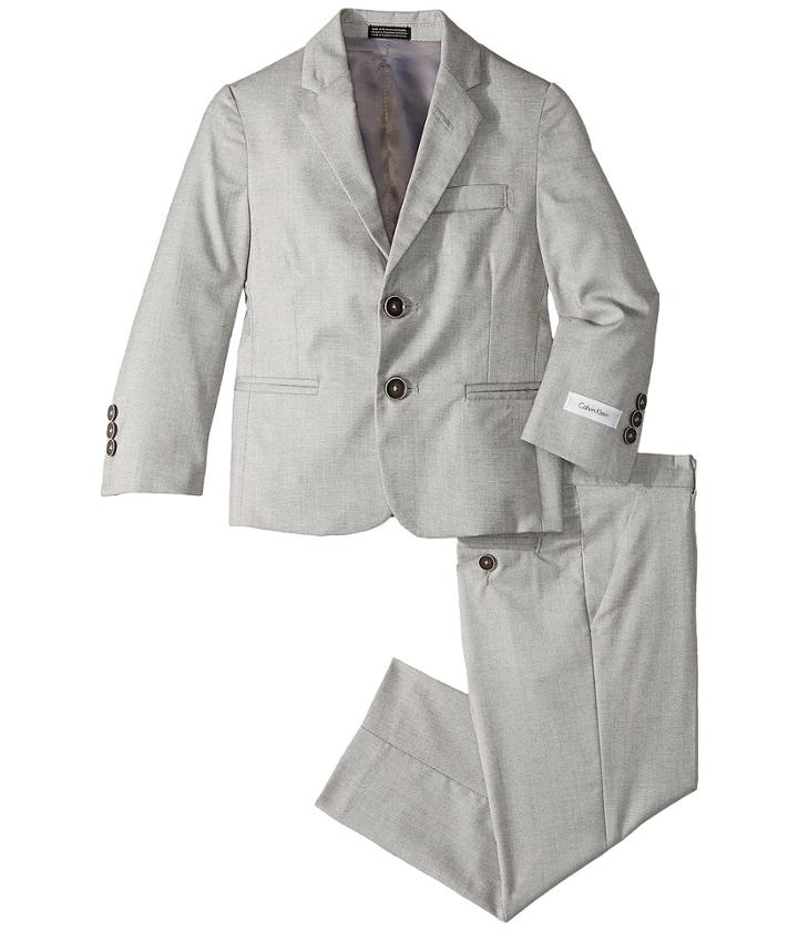 Calvin Klein Kids - Two-piece Stretch Tick Weave Suit