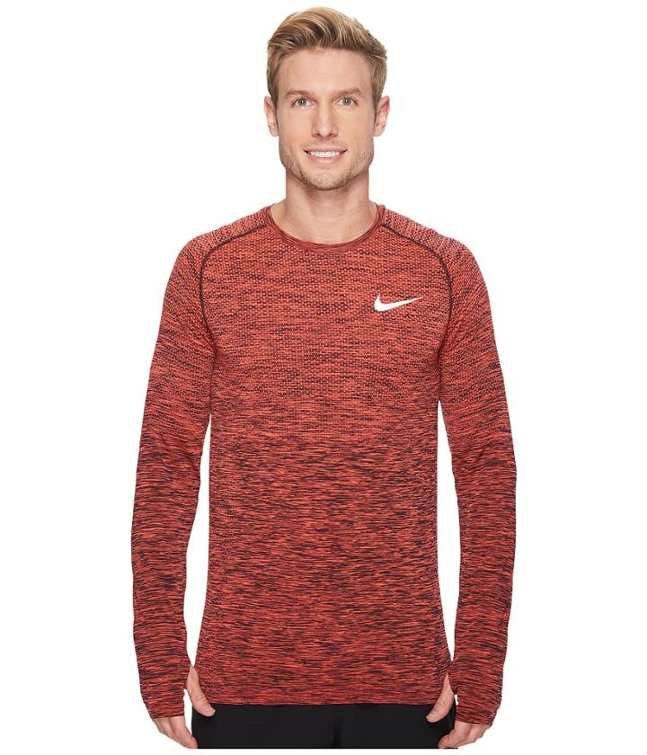 Nike - Dri-fit Long Sleeve Knit Running Top