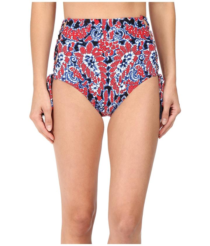 Michael Michael Kors - Angelina Lace-up High Waist Bikini Bottom