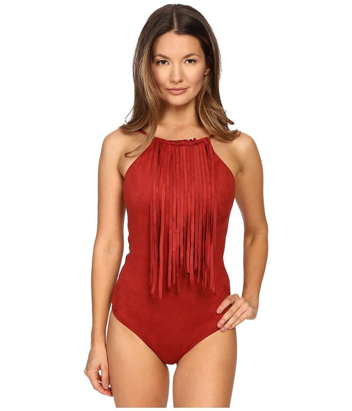 Agua De Coco By Liana Thomaz - Suede One-piece