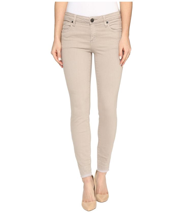 Kut From The Kloth - Connie Ankle Skinny With Released Hem In Khaki