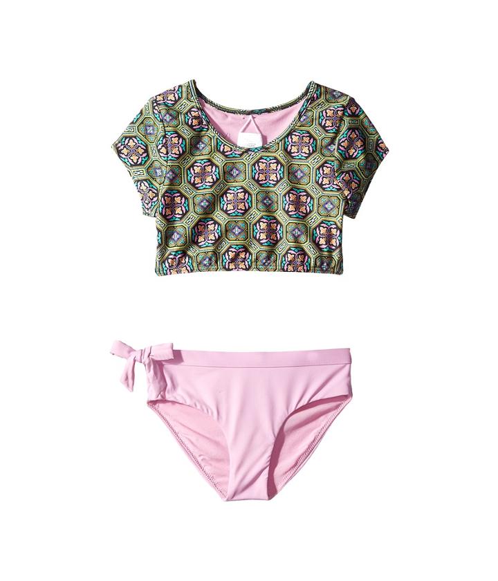 O'neill Kids - Evelyn Sleeved Crop Top Set
