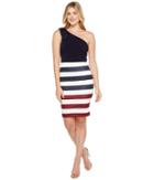 Ted Baker - Hilila Rowing Stripe One Shoulder Dress