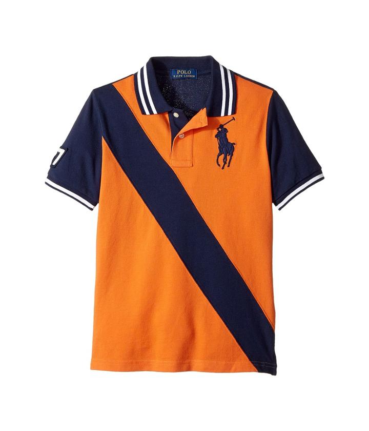 Polo Ralph Lauren Kids - Banner Cotton Mesh Polo