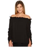 Vince Camuto - Off Shoulder Ruched Sleeve Blouse