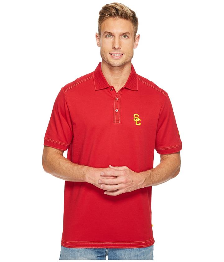 Tommy Bahama - Usc Trojans Collegiate Series Clubhouse Alumni Polo