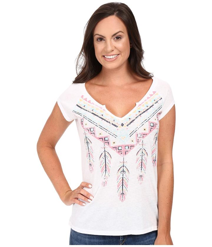 Roper - 0432 Lightweight Jersey Split Neck Tee