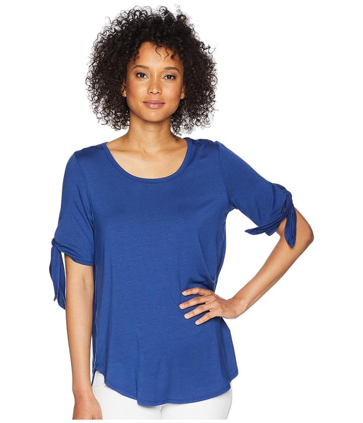 Karen Kane - Short Sleeve Knot Tee