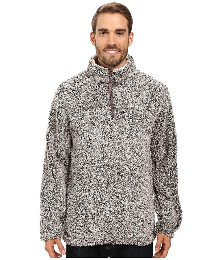 True Grit - Frosty Tipped Pile 1/4 Zip Pullover
