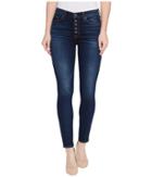 Hudson - Ciara High-rise Ankle Super Skinny Buttonfly Five-pocket Jeans In Charmed