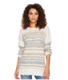 Jack By Bb Dakota - Joannie Patterened Fringe Sweater