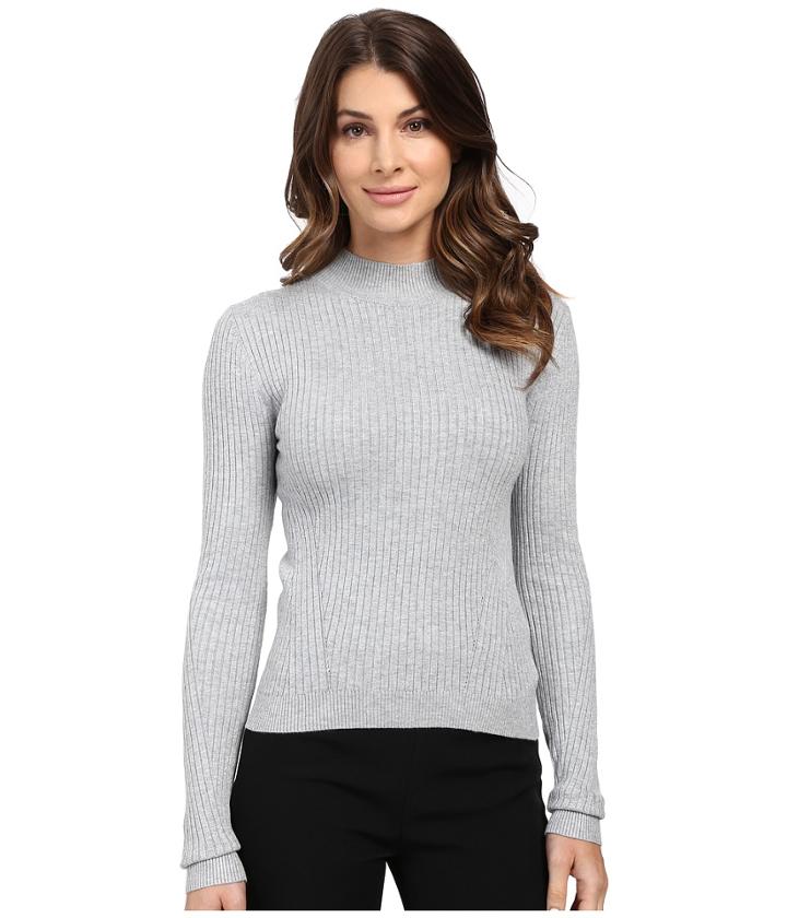Michael Michael Kors - Long Sleeve Mock Rib Sweater