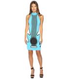 Jeremy Scott - Intarsia Knit Guitar Dress