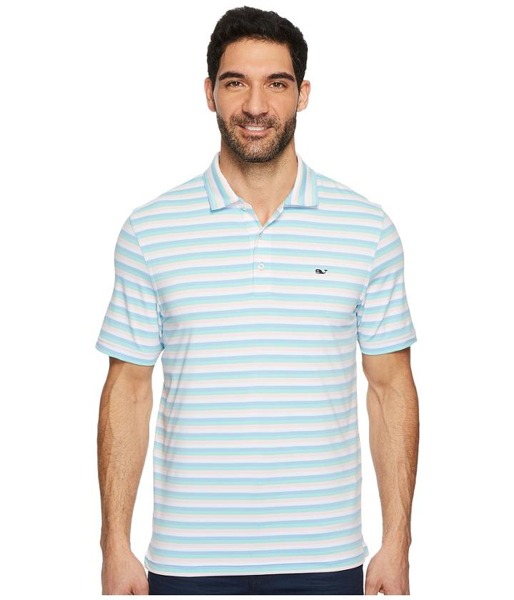 Vineyard Vines Golf - Performance Gill Stripe Polo