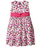 Oscar De La Renta - Spring Pansies Cotton Party Dress