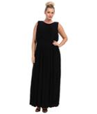 Calvin Klein Plus - Plus Size Pleated Maxi Dress
