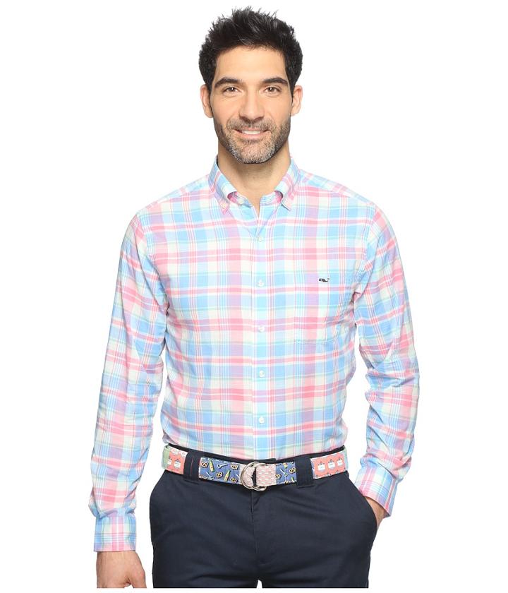 Vineyard Vines - Kings Point Plaid Slim Tucker Shirt