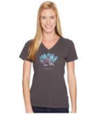 Life Is Good - Namaste Lotus Crusher Vee