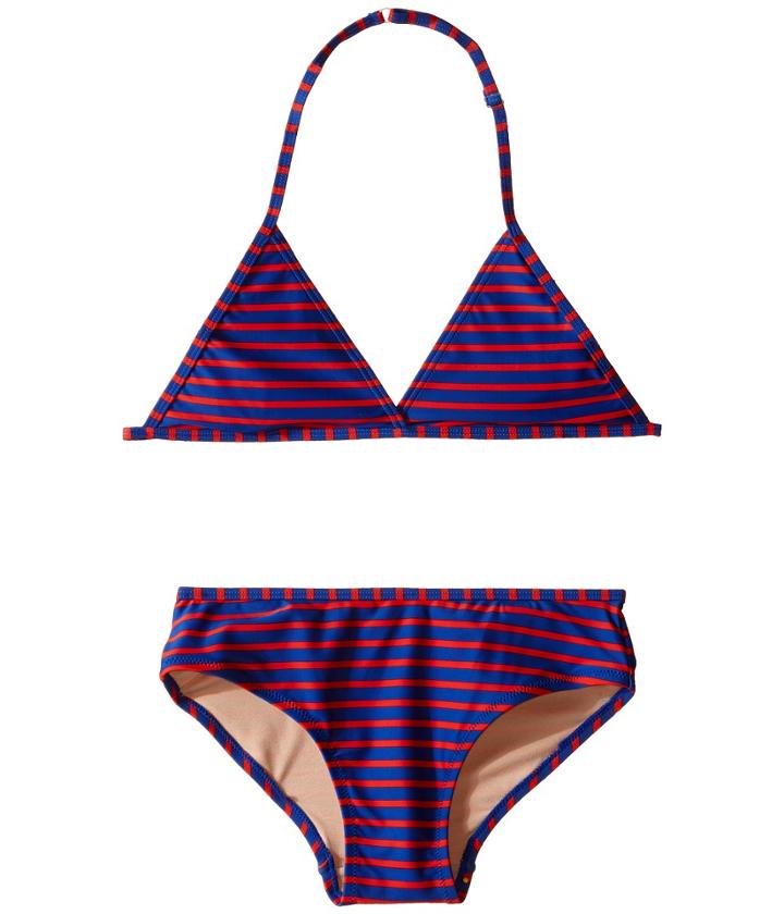 Toobydoo - Royal Blue/red String Bikini