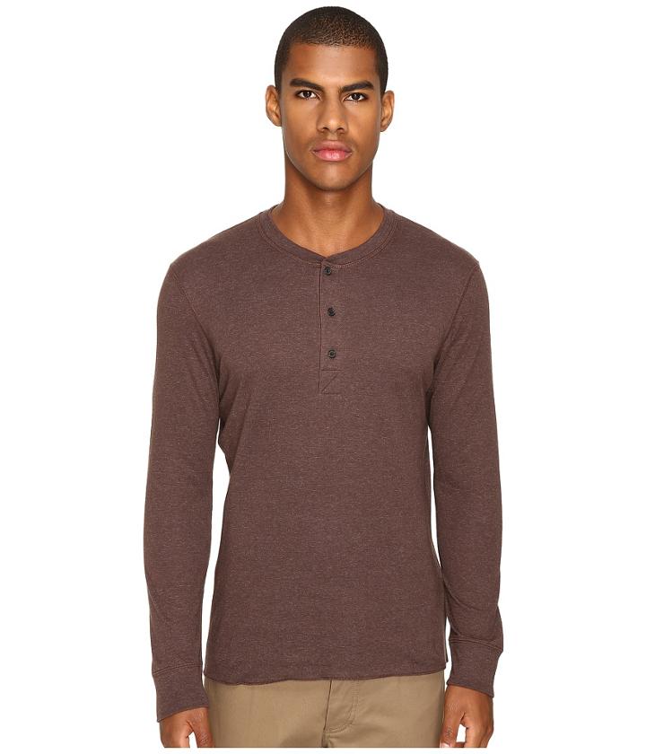 Billy Reid - Long Sleeve Harper Henley