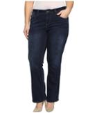 Jag Jeans Plus Size - Plus Size Atwood Boot In Platinum Denim In Indio