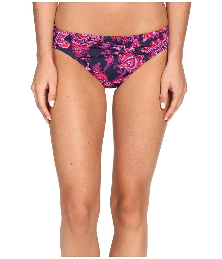 Tommy Bahama - Jacobean Floral Twist Front Hipster Bottom