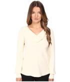 Prabal Gurung - Long Sleeve Cowl Neck Blouse