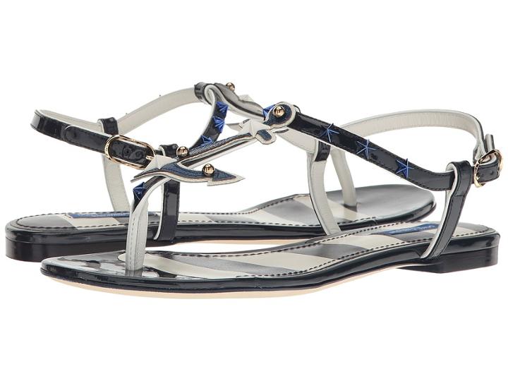 Dolce &amp; Gabbana - Thong Sandal With Anchor/star
