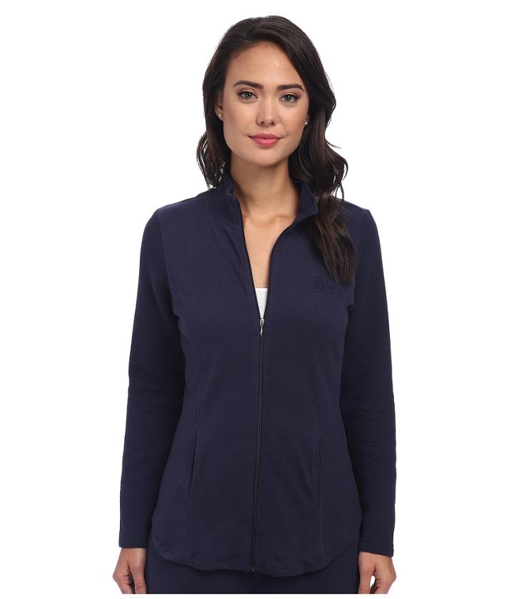 Lauren By Ralph Lauren - Lounge Jacket With Quilted Sleeves
