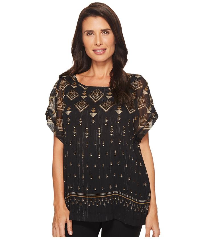 Vince Camuto - Extend Shoulder Deco Highlights Blouse