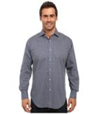 Thomas Dean &amp; Co. - Long Sleeve Woven Shirt Micro Print