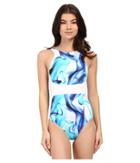 Jets By Jessika Allen - Charade High Neck One-piece Swimsuit