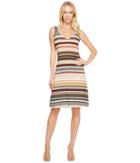 Karen Kane - Zigzag Stripe Brigitte Dress