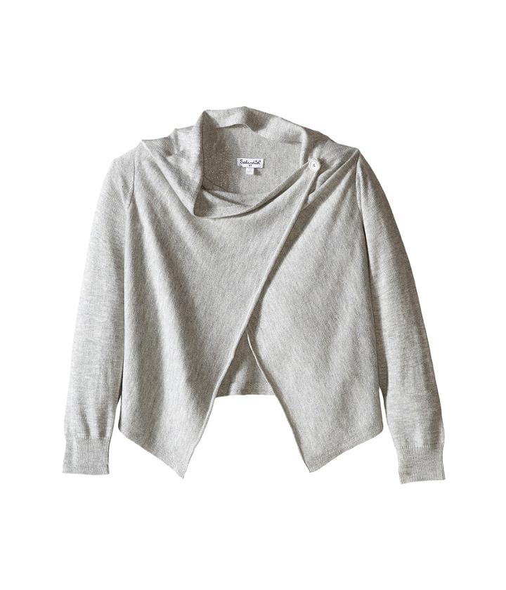 Splendid Littles - Wrap Sweater With Button