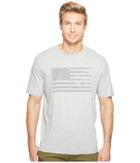 True Grit - American Flag Vintage Screen Print Short Sleeve Tee Combed Cotton