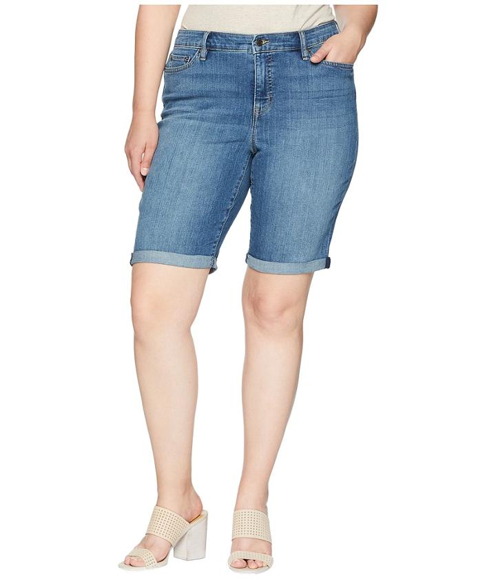 Lauren Ralph Lauren - Plus Size Superstretch Denim Shorts