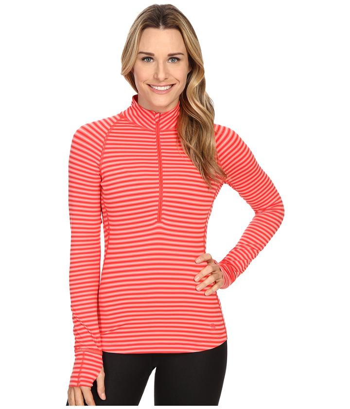Mountain Hardwear - Butterlicious Stripe Long Sleeve 1/2 Zip