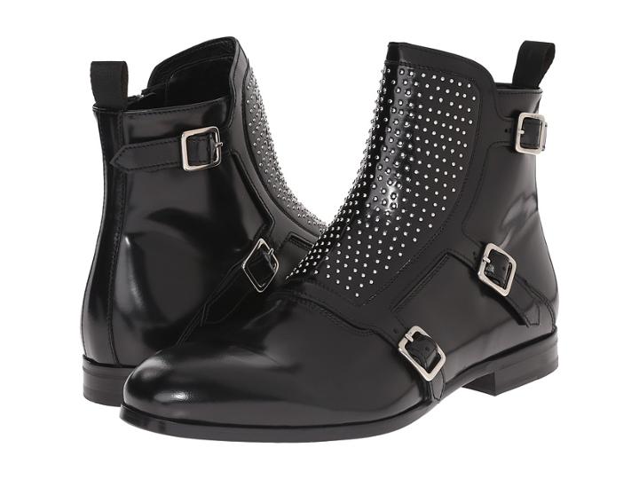 Alexander Mcqueen - Studded Buckle Monk Boot